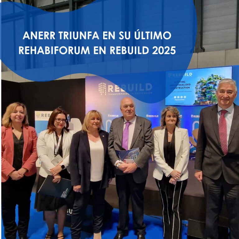 ANERR triunfa en su último Rehabiforum en Rebuild 2025