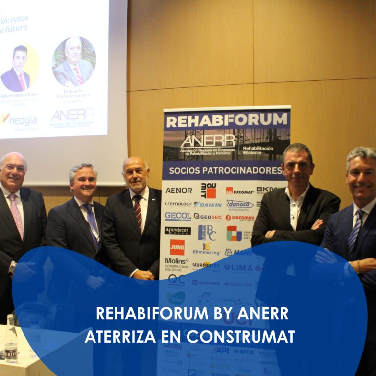 Rehabiforum by ANERR aterriza en Construmat