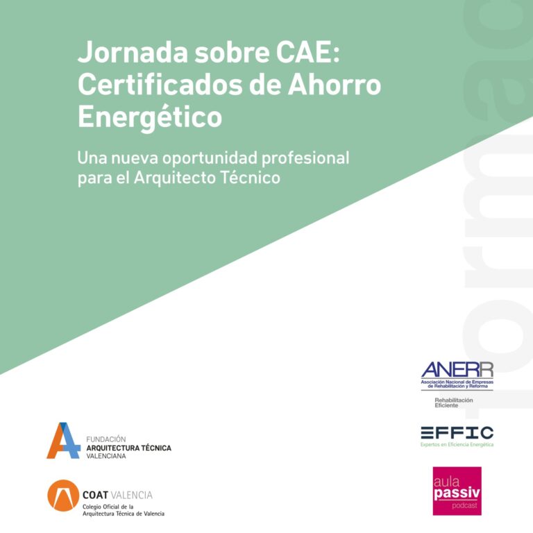COAT Valencia organiza el 13 de mayo una jornada de formación online sobre los CAEs