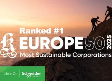 Schneider Electric encabeza el primer ranking Europe 50 como la empresa más sostenible del continente