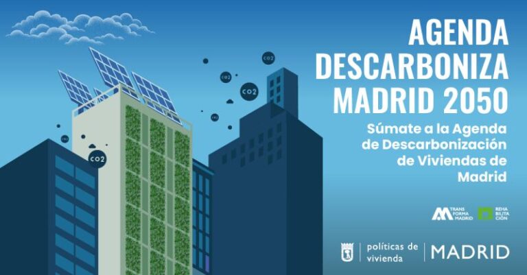 Madrid fija una hoja de ruta para rehabilitar 80.000 viviendas y avanzar hacia la neutralidad climática en 2050
