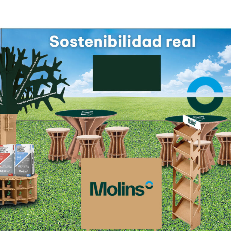 Molins lleva al BigMat Day su concepto de sostenibilidad real para alargar la vida de las infraestructuras y cuidar del planeta