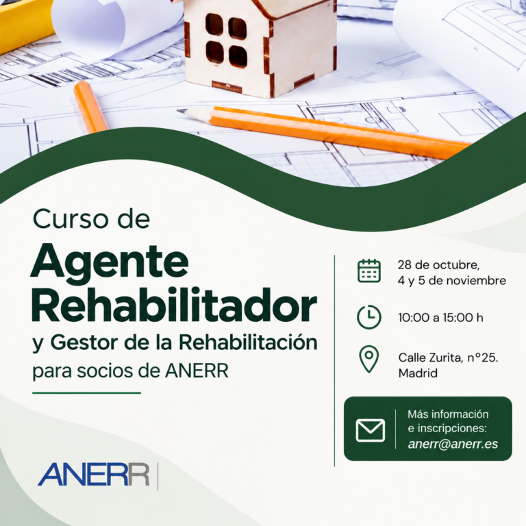 Nueva edición del Curso de Agente Rehabilitador y Gestor de la Rehabilitación para socios de ANERR